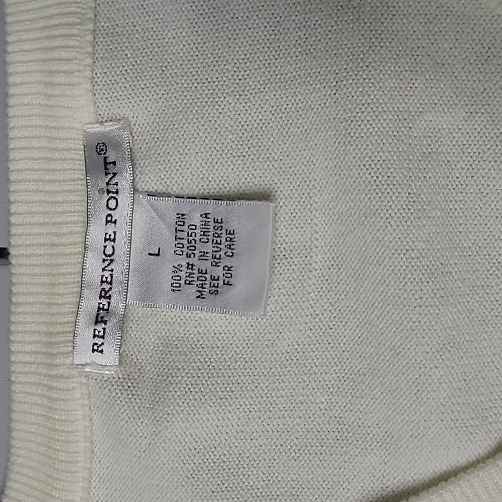 Reference Point knit top (Ivory) - Picture 6 of 10